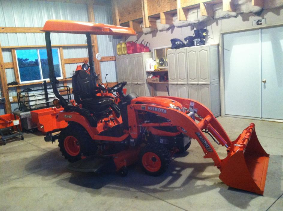 Bx25 Roof Orangetractortalks Everything Kubota