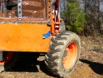 adding wings to steel grill guard on tractor (60).JPG