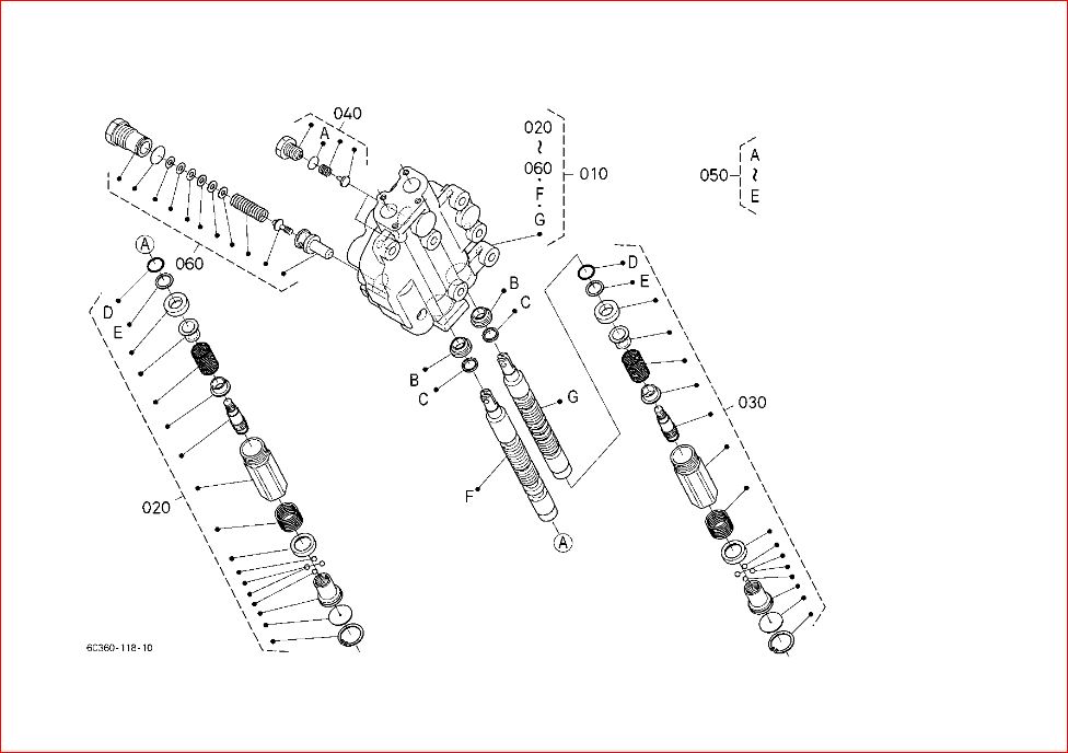 Control Valve Kubota Loader Valve Diagram