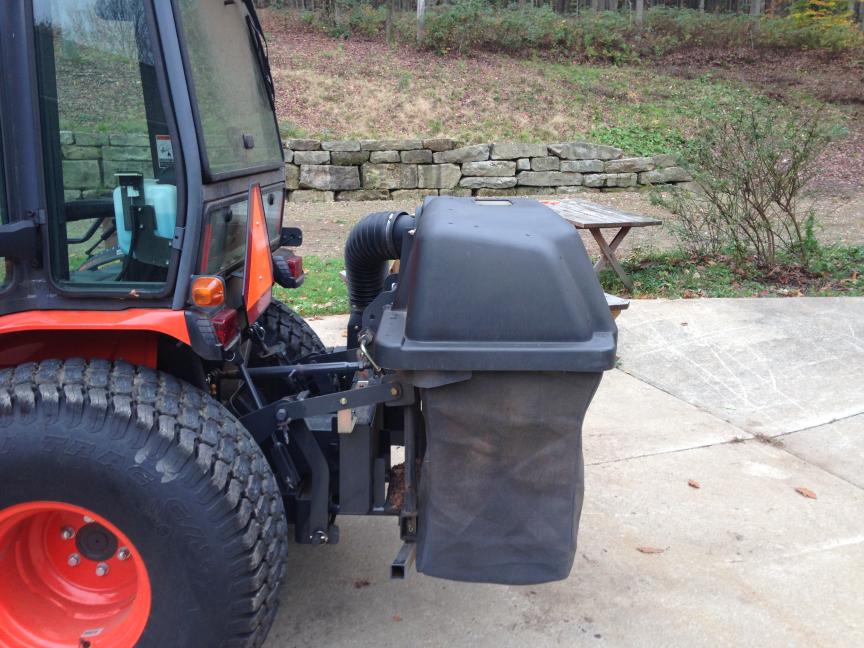 For Sale Kubota Grass Catcher/Bagger OrangeTractorTalks Everything