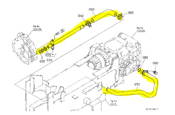 Puking hyd fld out of dip stick tube | OrangeTractorTalks - Everything ...