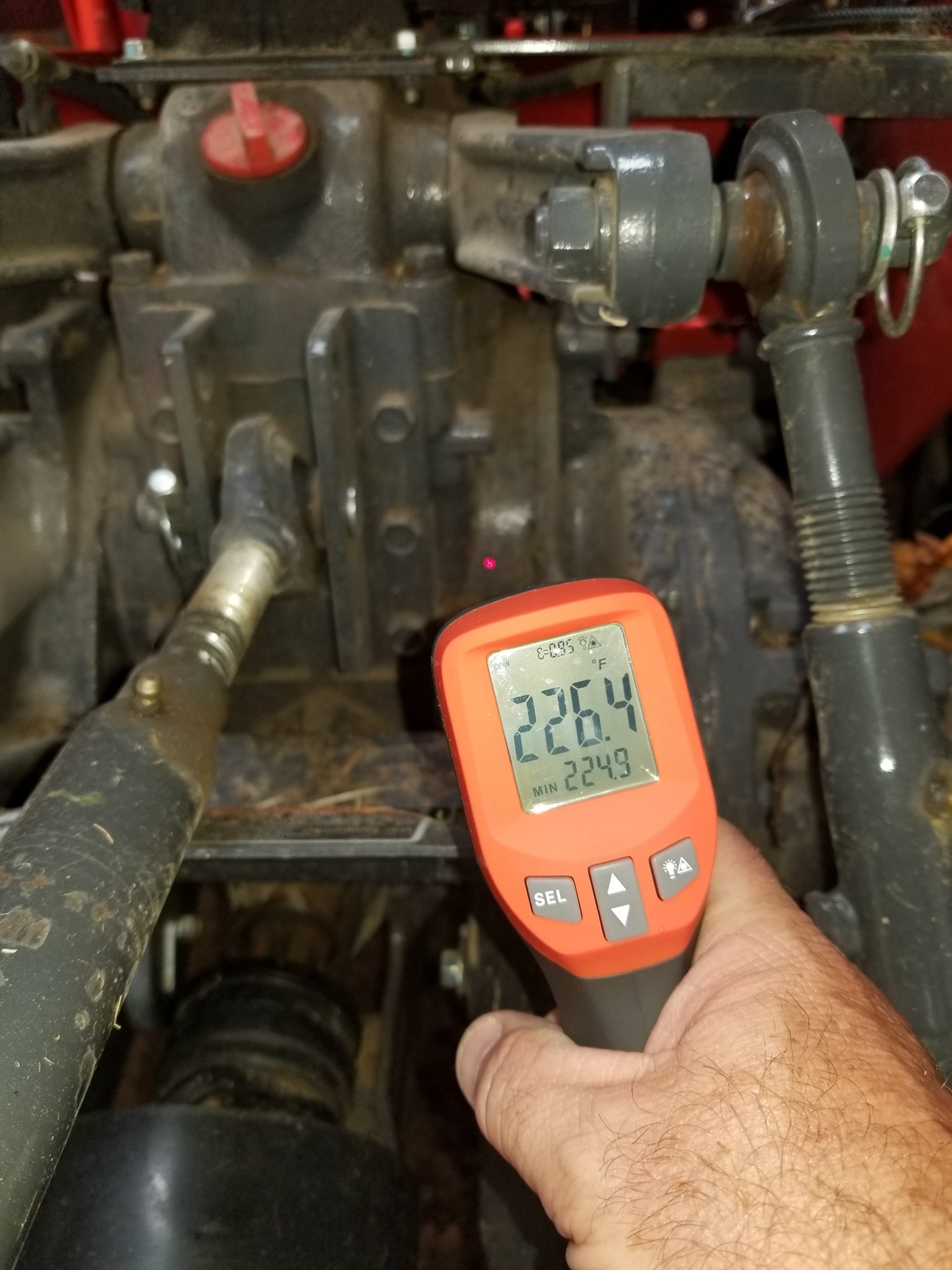 Hot Hydraulic Oil | OrangeTractorTalks - Everything Kubota