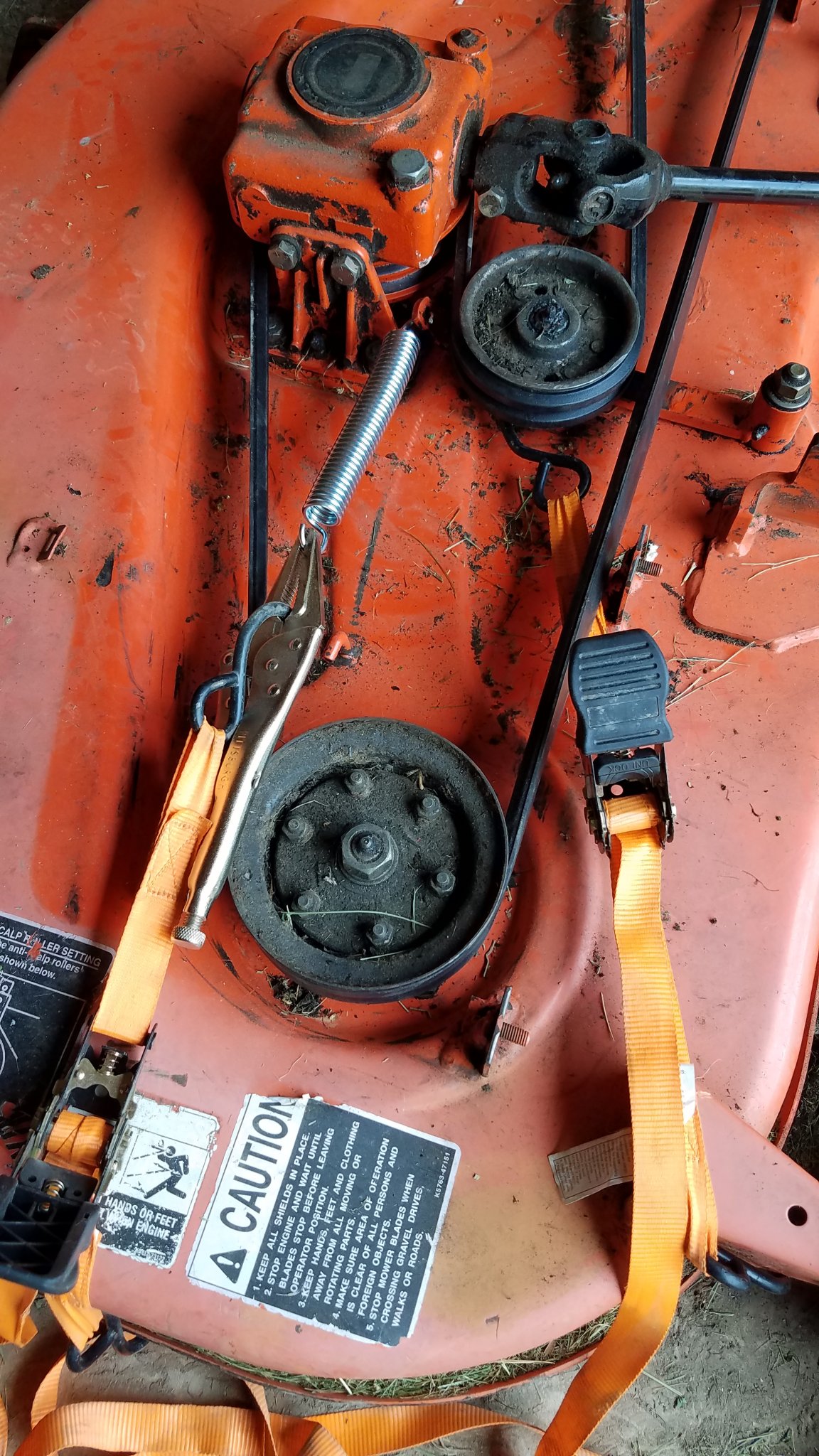 Kubota bx mower deck belt replacement sale