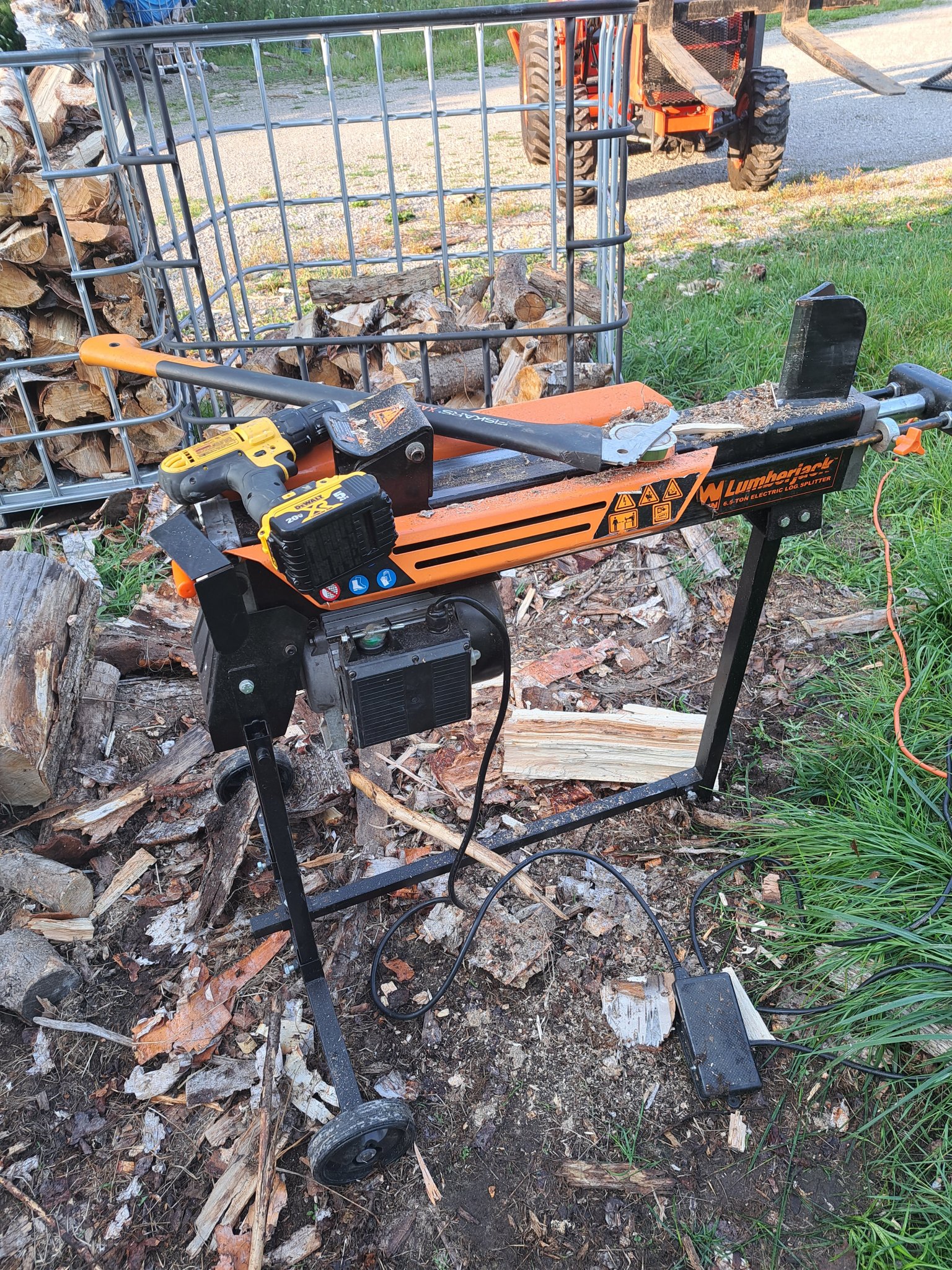 Wen 6.5 discount ton log splitter