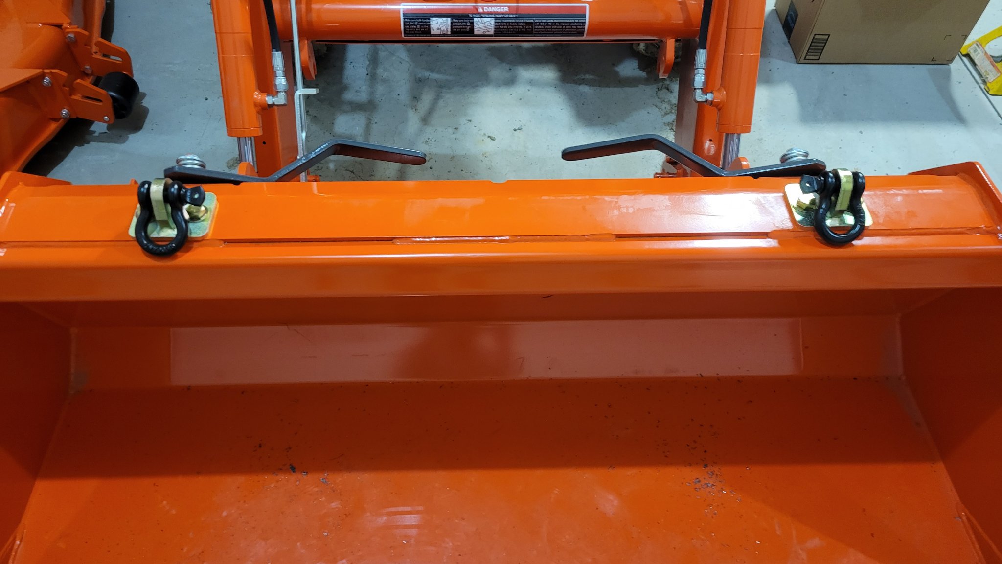 Bucket Hooks  OrangeTractorTalks - Everything Kubota