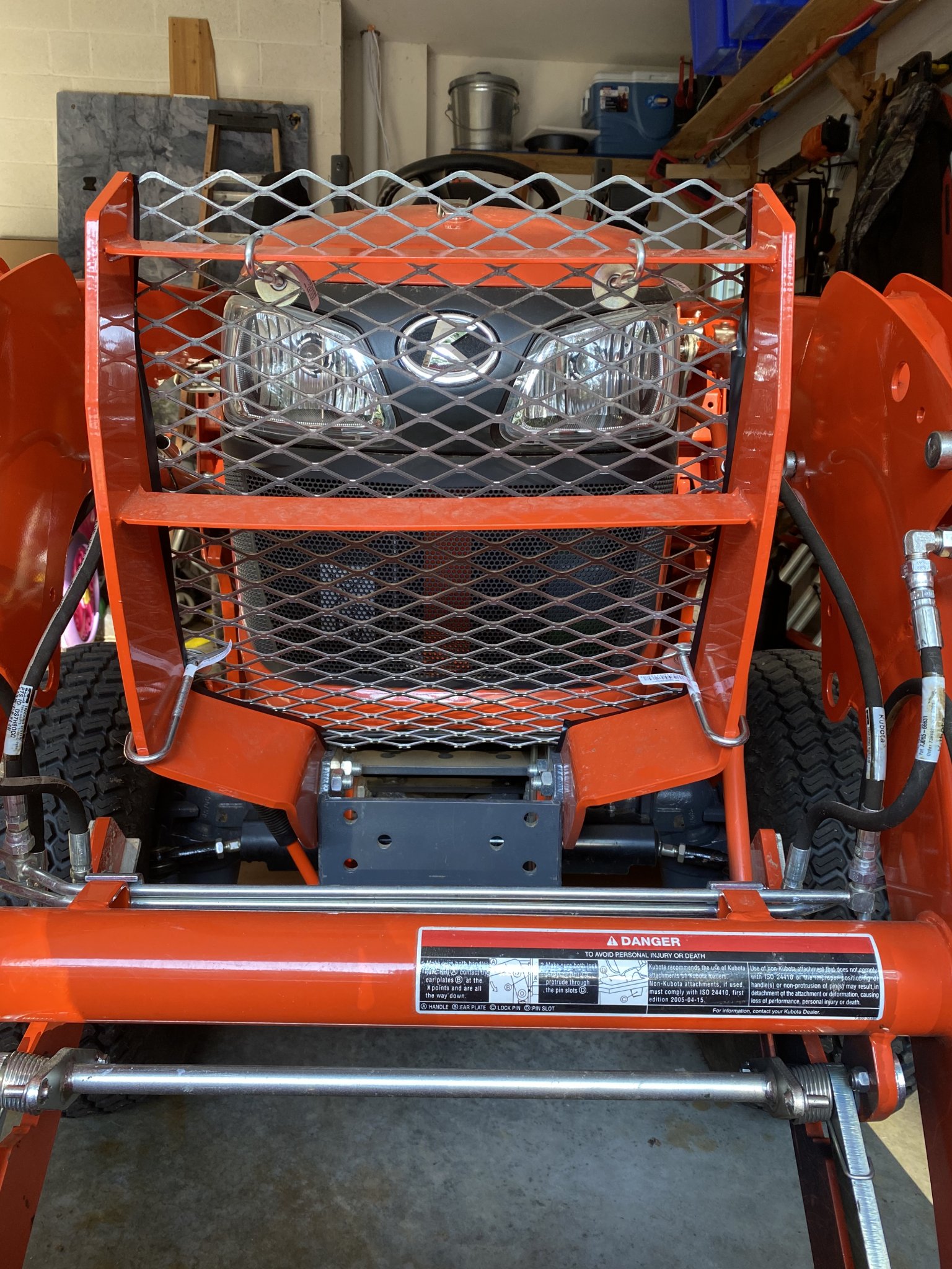 Grill Guard - Simple & Cheap?  OrangeTractorTalks - Everything Kubota