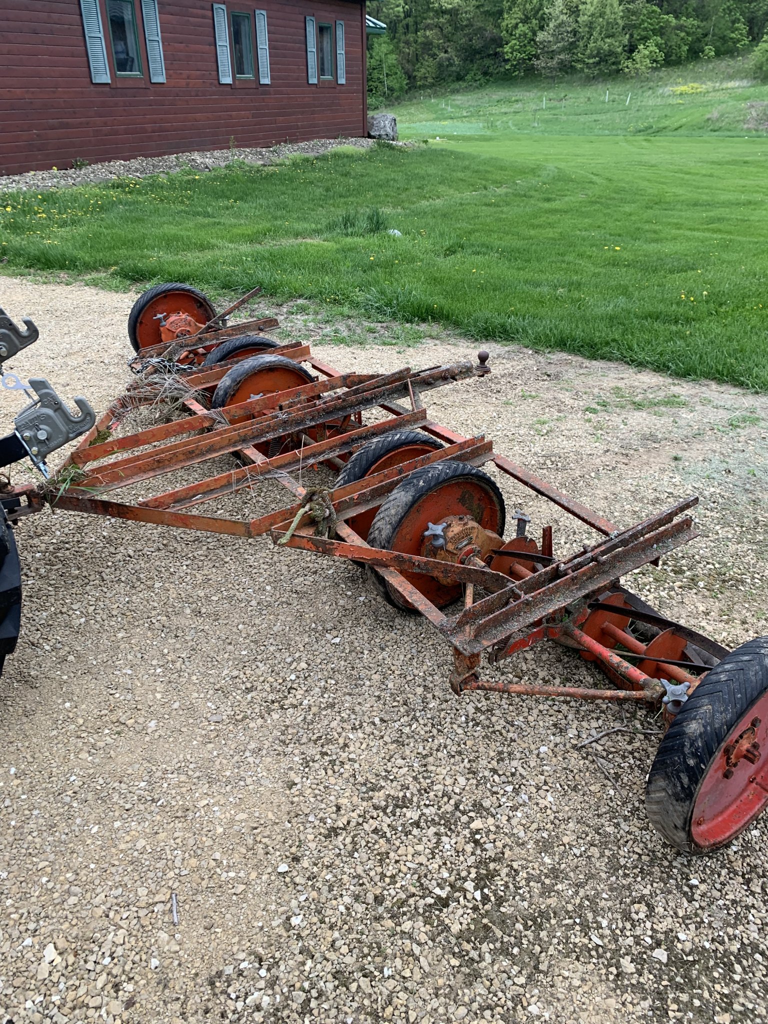 Gang deals reel mower