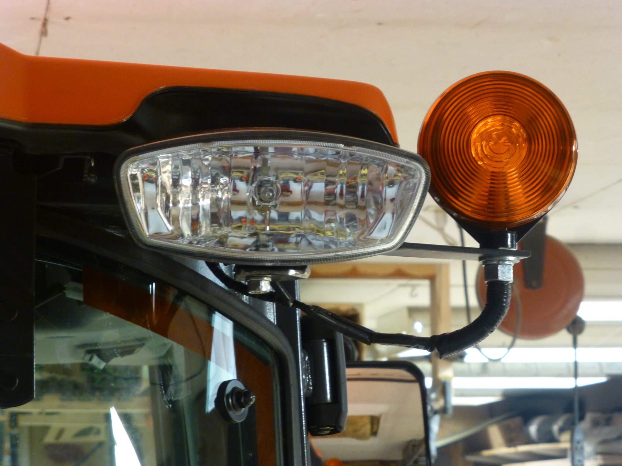 Rear Cab LED Lights LX2610 Cab OrangeTractorTalks Everything Kubota