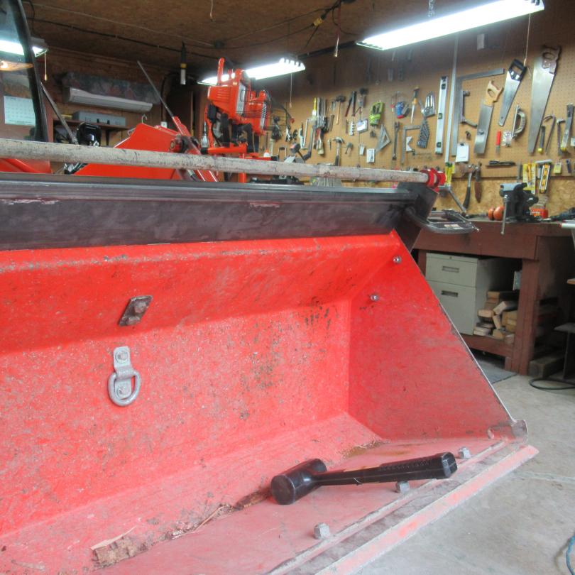 Kubota  Spill Guard for the 50 dirt bucket