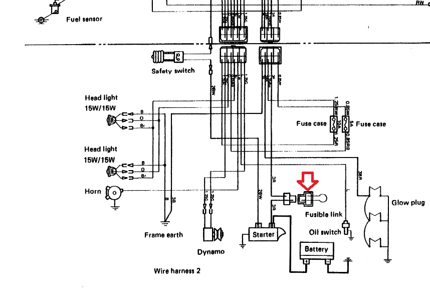 Kubota B6200 fusible link.jpg