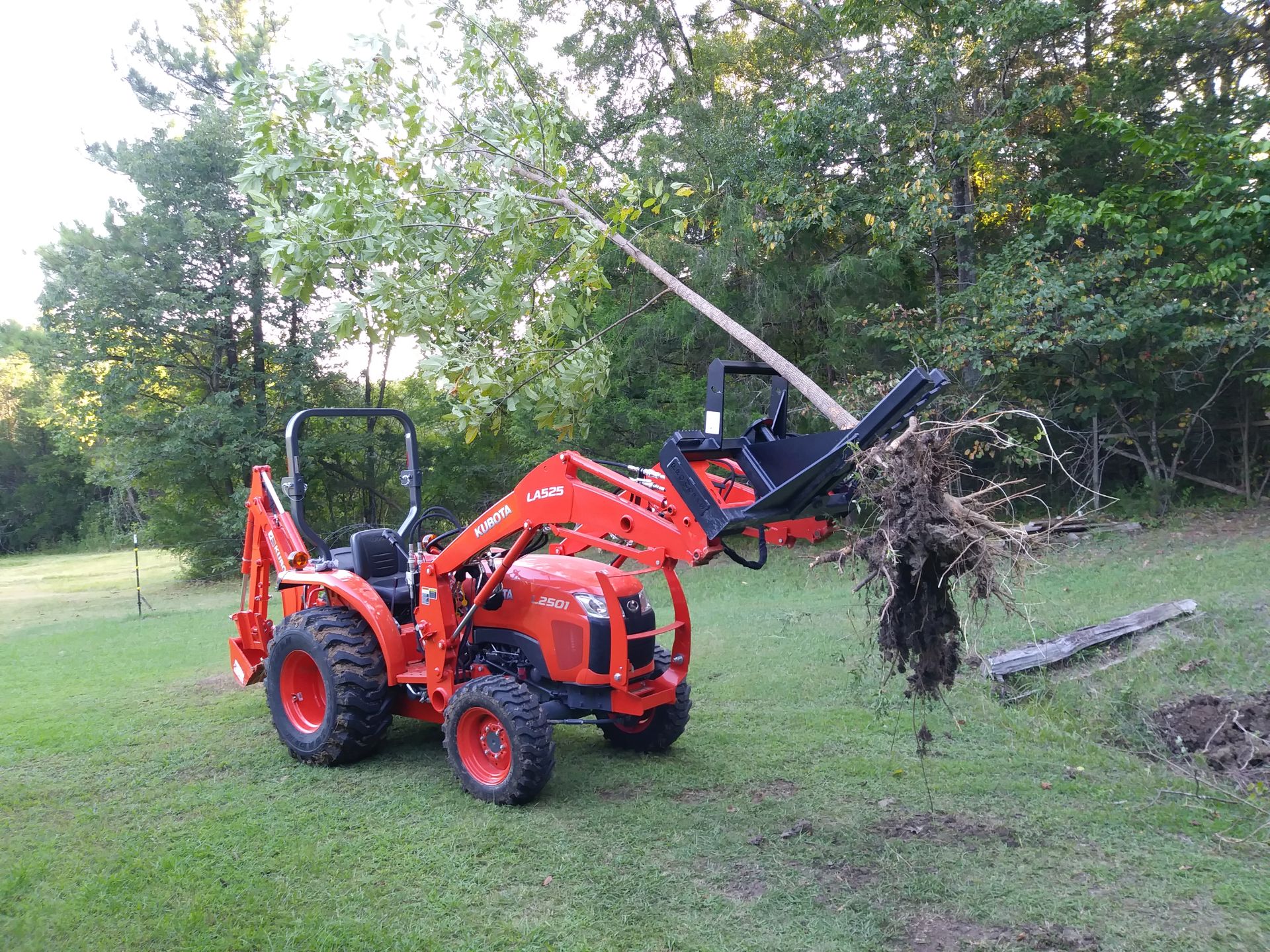 Best rope for bringing trees down  OrangeTractorTalks - Everything Kubota